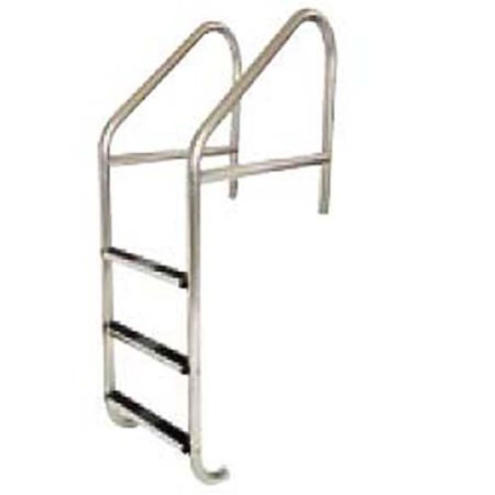 Sr Smith Llc 2 Step 23IN Ig Ladder Standard Plus .065IN Tube Stainless Step Sr Smith - 10109
