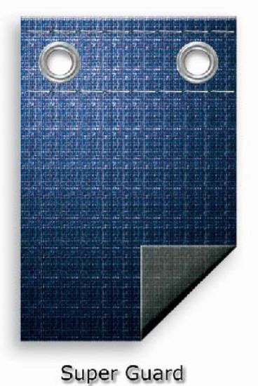 Swimline Corp. 12'X24' Re Superguard Blue Ig Solid Winter 17' X 29' Cover Size W/ Loops And Grommets - CO81729R