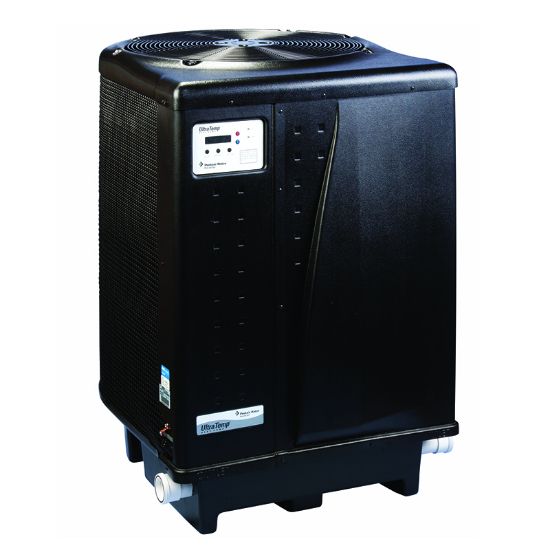 108K 230 V Btu 50 AMP Blk Ultratemp Heat Pump 6.0 Cop 2-Inch Skt Unions Black Pentair - 460962