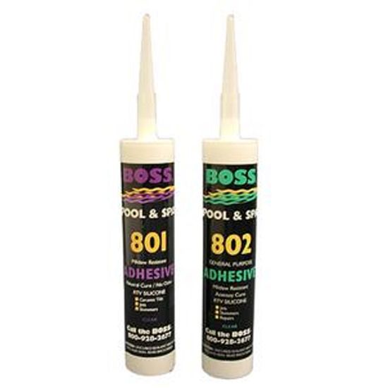 American Granby Inc 10.3 Oz Silicone Adhesive Clear General Purpose Boss - 80200B