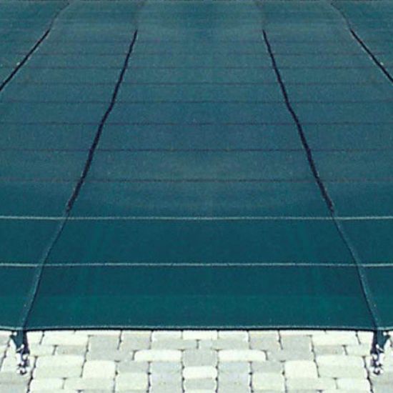 Loop-Loc Pool Covers 16X32RE 4X8LT 2'OFF Grn Mesh Ig Safety Cover Loop Loc