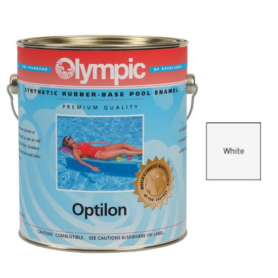 Kelley Technical Coatings Inc. 1 Qt Optilon Synthetic Rubber Whtie Olympic Kelley Paint - OPT850Q