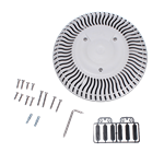 Paramount SDX2 Retro High Flow Safety Drain for Concrete Pools | White | 004-192-2231-01