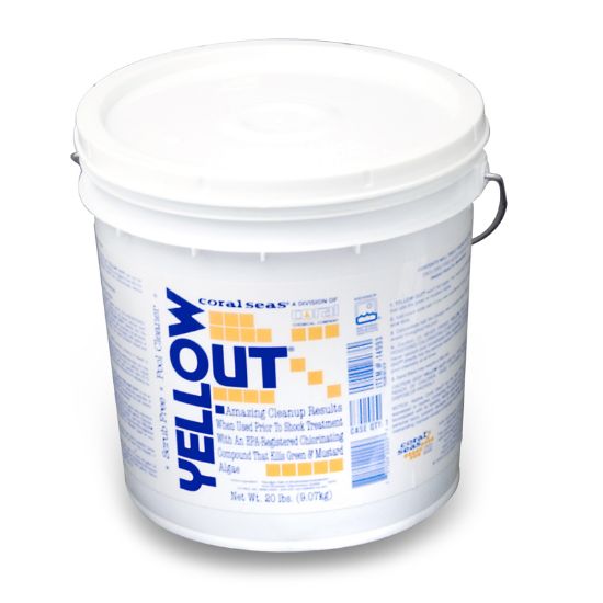 Nc Brands Lp 20 Lb Yellow Out For Green Or Mustard Algae Each - CS1006
