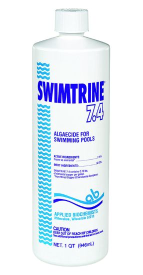 Advantis Technologies 1 Qt Swimtrine 7.4% Copper Algaecide 12/CS Applied Bio - 405103A