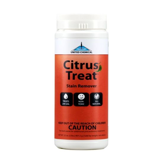 United Chemical Corp. 2 Lb Citrus Treat Stain Solution 12/CS United Chemical - CITRU-C12