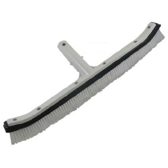 JED Pool Tools 18-Inch Alum Backed Wall Brush - 70-262