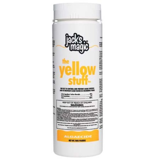 Jack'S Magic Products Inc. 2 Lb The Yellow Stuff Algaecide 12/CS 99% Sodium Bromide Jacks Magic - JMYELLOW2