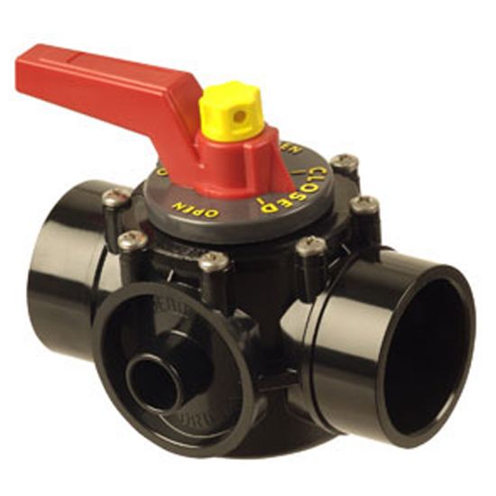 Praher Plastics Canada Ltd. Swimming Pool PVC Plumbing Valve 1 1/5-Inch - 2-Inch 2 - Way Port Valve Manufacturer Praher Plastics Canada Ltd. Mpn: - OV2-1500