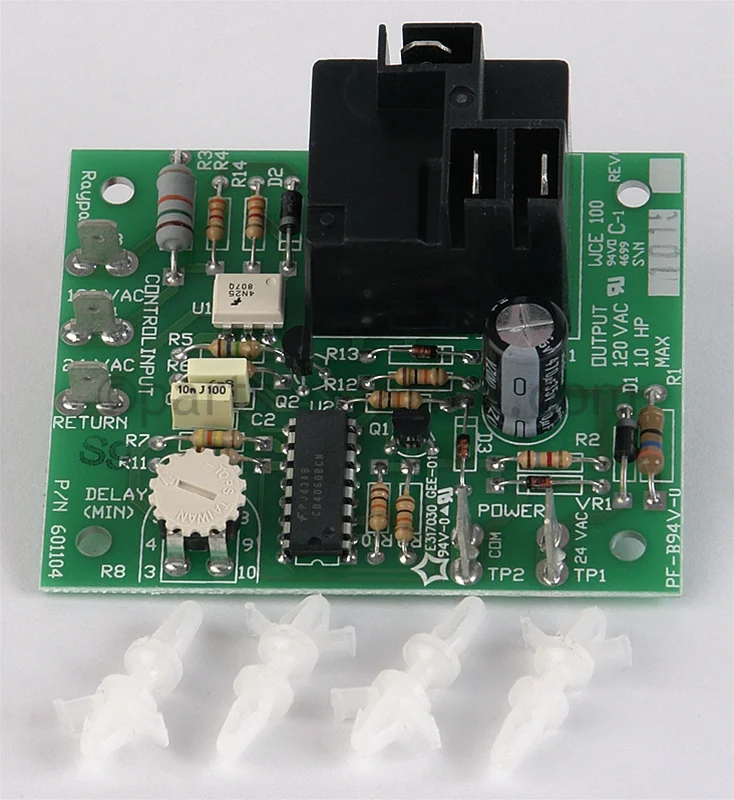 Raypak004675FEconomaster II Pump Control Board Board Adjustable 3-10 Minutes