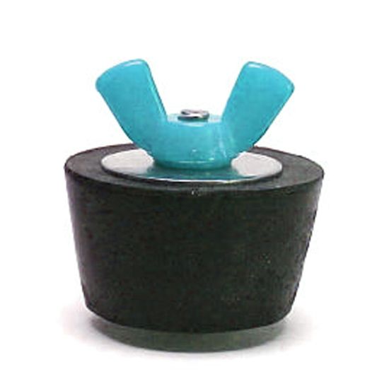 Technical Products # 12 Winter Plug 2-Inch Fitting Colored Wingnut (turquoise - SP212C