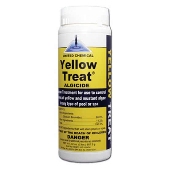 United Chemical Corp. 2 Lb Yellow Treat Algaecide 12/CS United Chemical - YT-C12