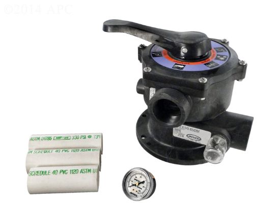 Carvin Jacuzzi Swimming Pool Sand Filter 39000302R 1 1/2 Multiport 7 Posit