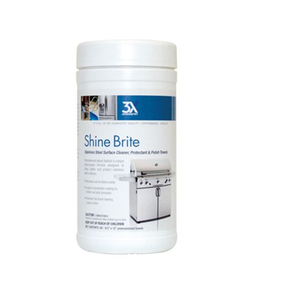 Direct Line Industries 25 Count Tub Shine Brite Cleaning Towels 6/CS - 159