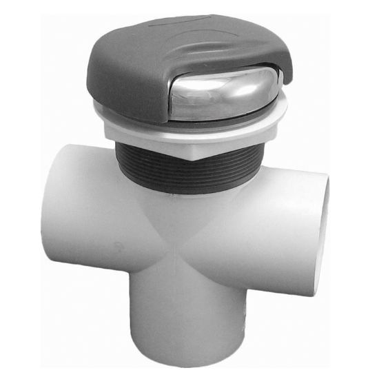 Custom Molded Products Inc. 2-Inch Wave Handle Diverter GRAPHITE/SILVER - 25048-707-000