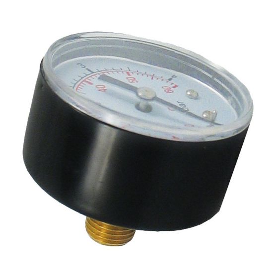 Custom Molded Products Inc. 0 - 60 Pressure Test Gauge; Back Mount - 25501-000-900