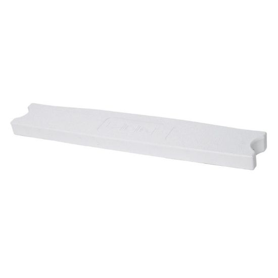Sr Smith Llc 18 5/16INL X 3INW Gry Lddr Tread Plast Without Hardware W/ 17 1/4-Inch Centerline Mounting - LTDF-101-GRY