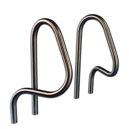 Paragon Aquatics 18-Inch Pretzel Bend Rail .109-Inch Pair Paragon Stainless - 30202