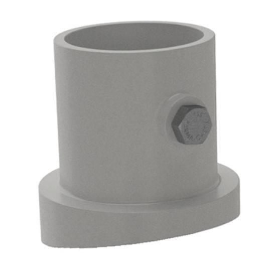 Perma-Cast 1.9-Inch Deck Ladder Sloping Flange Permacast White Aluminum Manufacturer Perma - Cast Mpn Pf - 2119 - Sl - PF-2119-SL