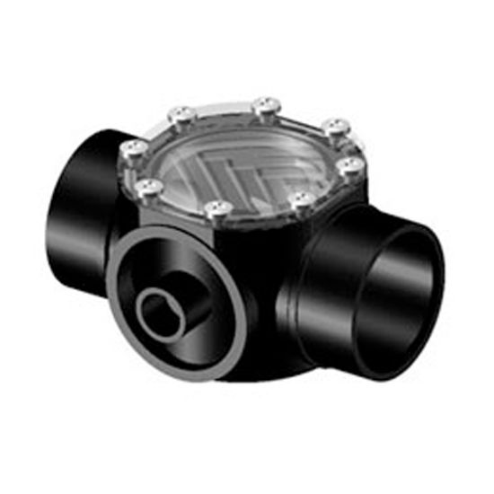 Praher Plastics Canada Ltd. 2 Inch X 2.5-Inch Flap Check Valve 180 Degree Perma Seal Praher Plastics - FCV-2010