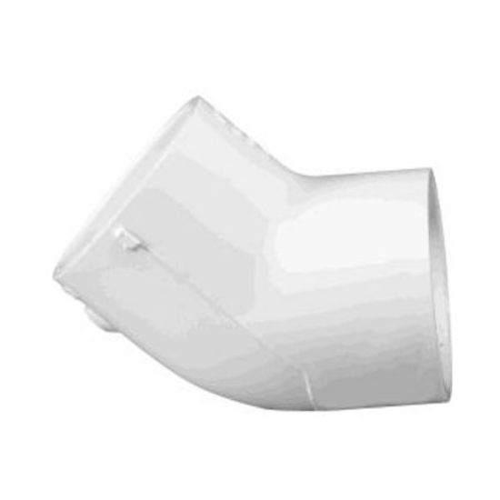 Lasco Fittings Inc 1.25-Inch Skt 45 Elbow Schedule 40 - 417-012