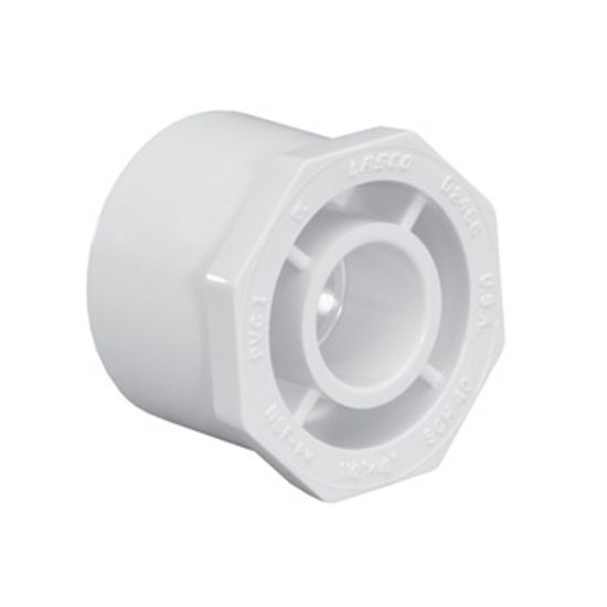 Spears Manufacturing Co 10-Inch X 8-Inch PVC Reducer Bushing Spigot X Skt Schedule 40 Spears - 437-628