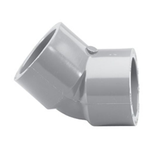 Lasco Fittings Inc 1 1/2-Inch Slip 45 Ell Cpvc Sched 80 Gray - 9817015