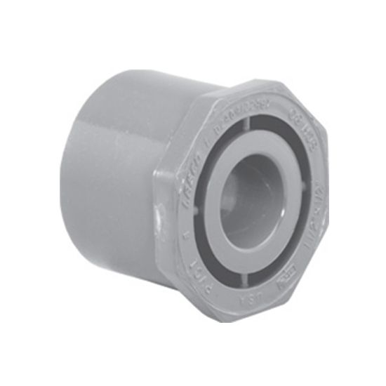 Lasco Fittings Inc 1 1/2-Inch Sp X1IN Slip Reducer Bushing Cpvc Sched 80 Gray - 9837211
