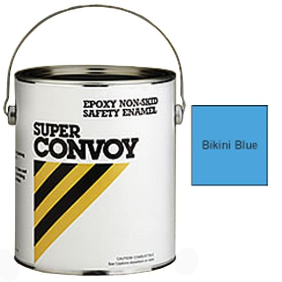 Kelley Technical Coatings Inc. 1 Qt Super Convoy Epoxy Slip Resistant Bikini Blue Olympic Kelley Paint - 365 QUART