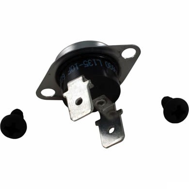 Raypak Thermostat, High Limit Auto Reset 135F - 006725F