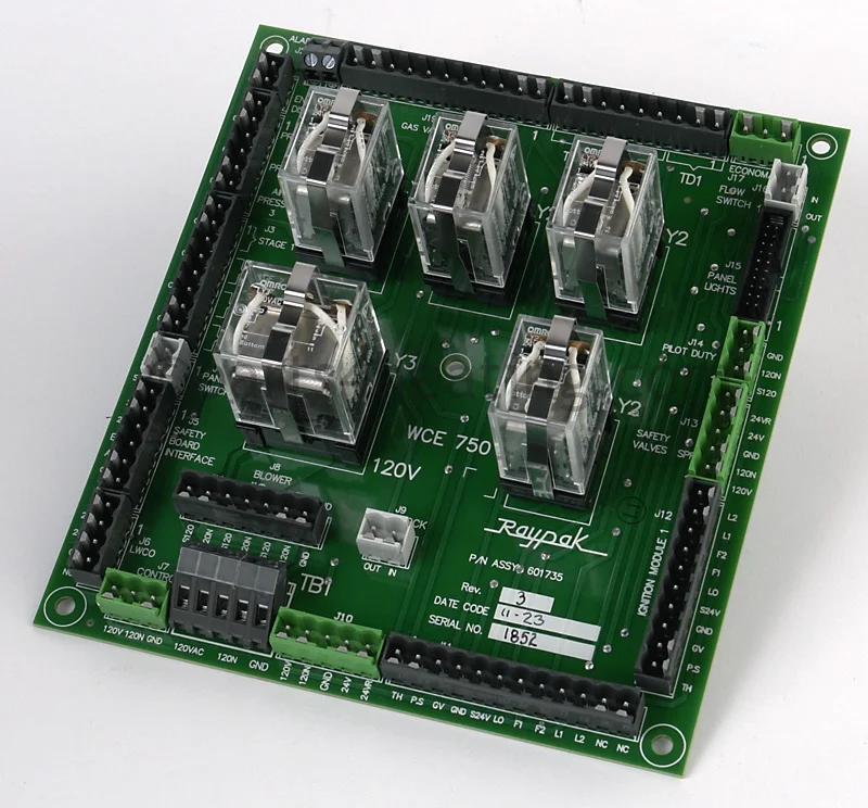 Raypak009627FPrinted Circuit Board Cpw