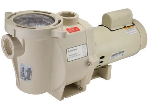 Pentair WhisperFlo Standard Full Rate .5 HP Single Speed Pool Pump- 011578