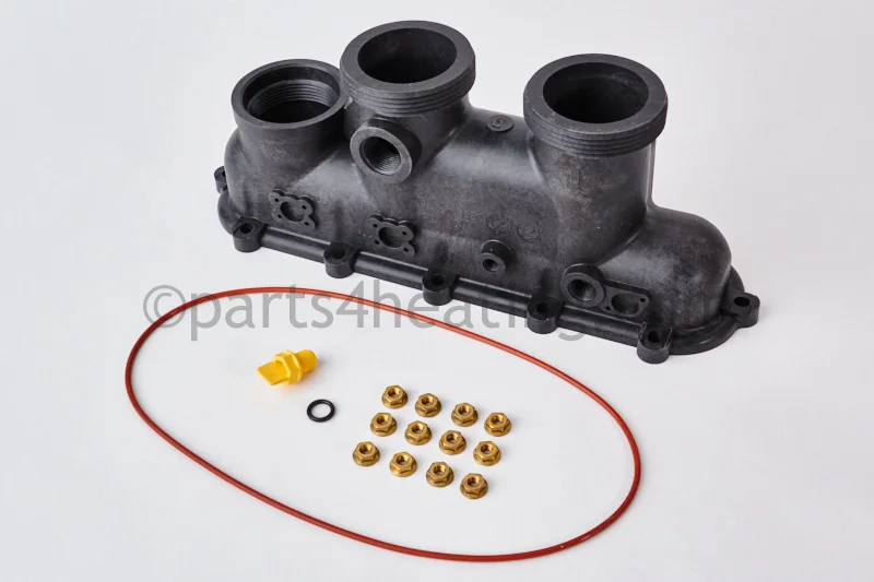 Raypak014648FInlet/Outlet Header (Includes 6-HP)