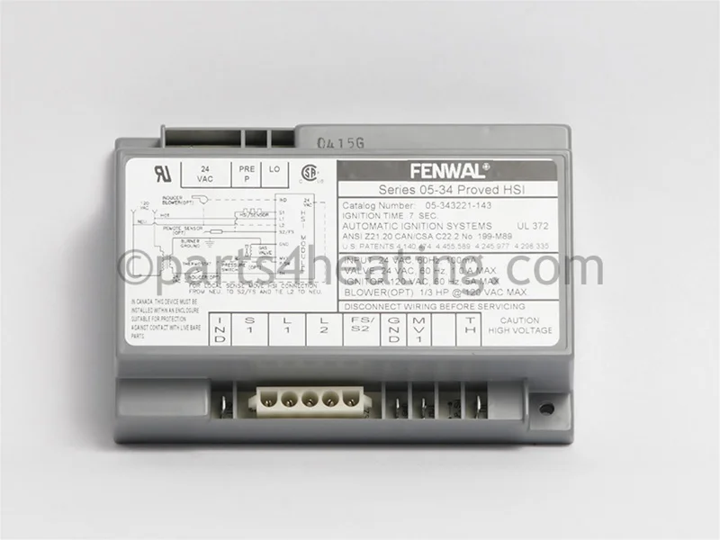 Kidde-Fenwal05-343221-143Ignition Control Board 3-Try (Propane Gas)