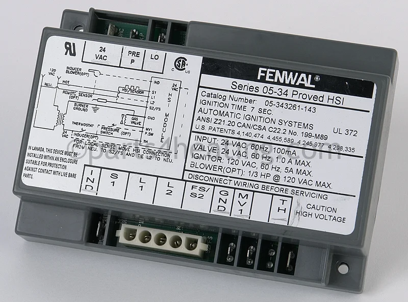 Kidde-Fenwal05-343261-143Ignition Control Board Board Replacement