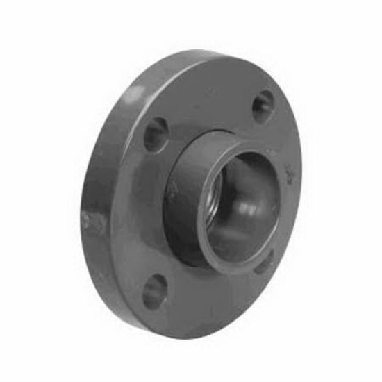 LASCO 10IN PVC Skt Flange Loose Ring Schedule 80 Gray Fibertuff - 854-100FT