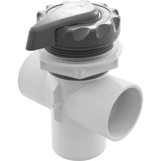 Waterway 2IN Top Access Diverter Valve ( Gray) - 600-3057