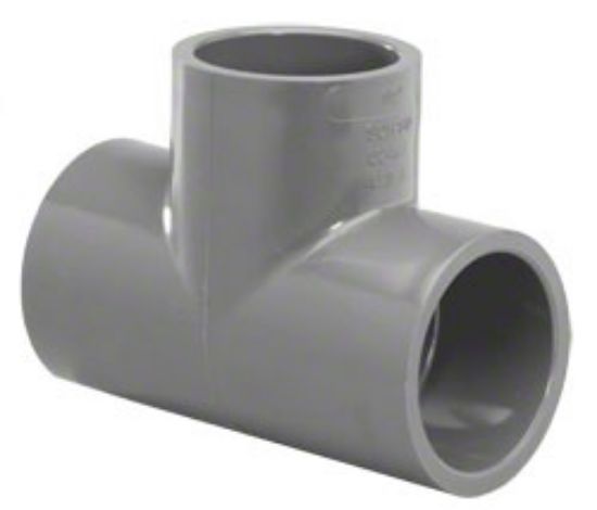 LASCO 1.25IN Skt Tee Schedule 80 Gray - 801-012