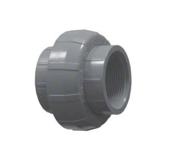 LASCO 1.25IN Fpt Union O-RING Type Schedule 80 Gray - 898-012