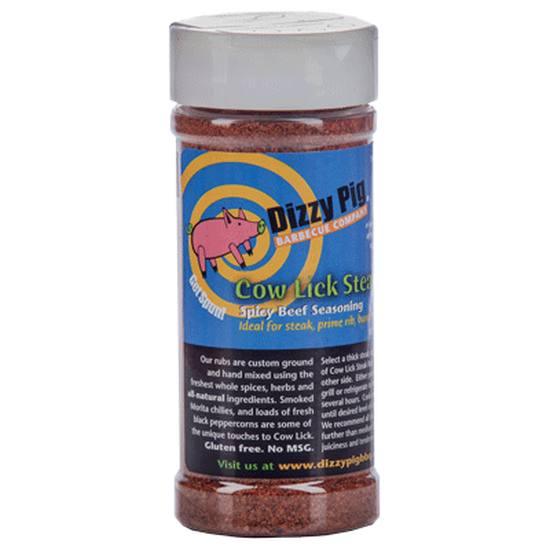 Dizzy Pig Cow Lick Steak Rub - 8 oz