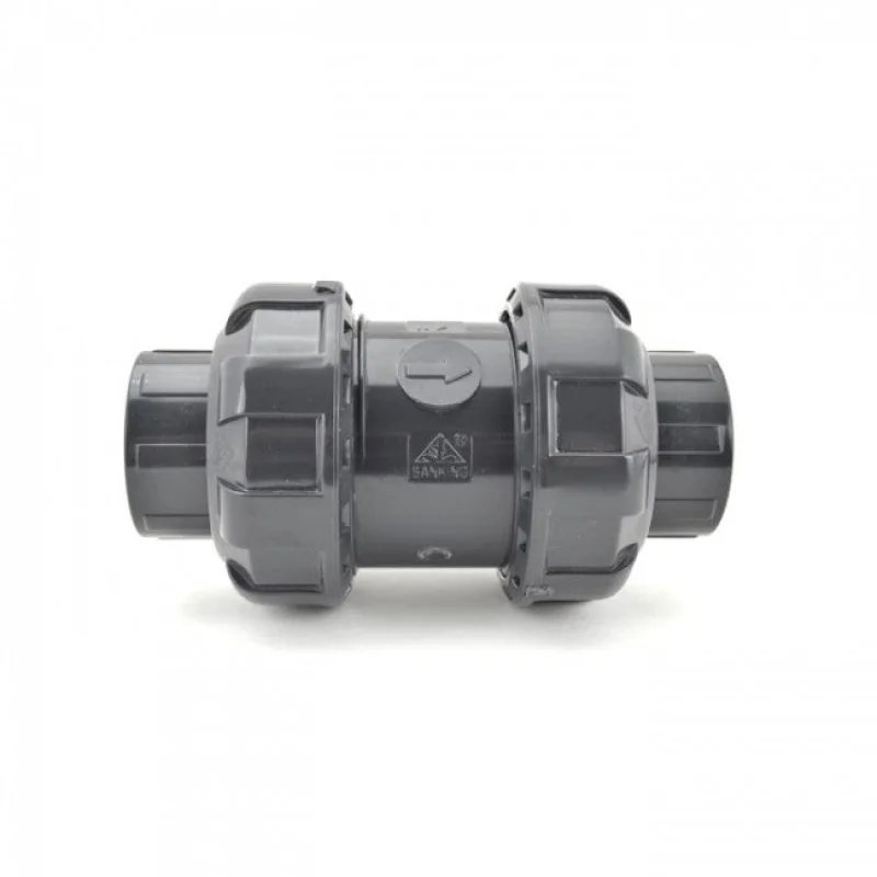 1 1/2" Flui-Pro CPVC Ball Check Valve - Socket & Threaded Ends - Viton