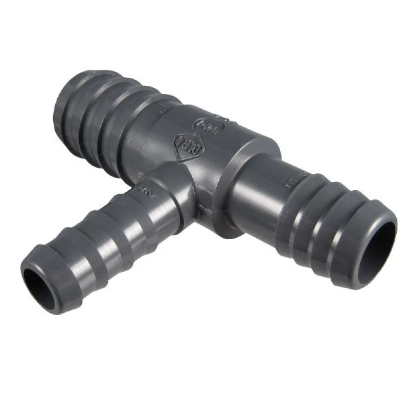 1-1/2" x 1-1/2" x 1-1/4" PVC Reducing Insert Tee 1401-212