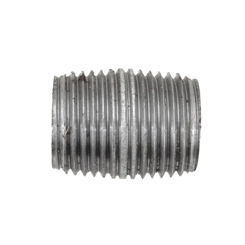 1/2" x CLOSE Galvanized Malleable Nipple - MNPT (GSN12CLO / 11400)