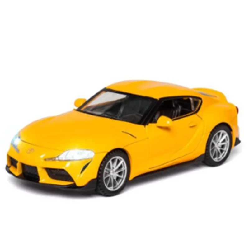 1:32 Scale GR Supra Diecast Model Car with Authentic Design | Durable Alloy Toy for Young Car Enthusiasts Blue