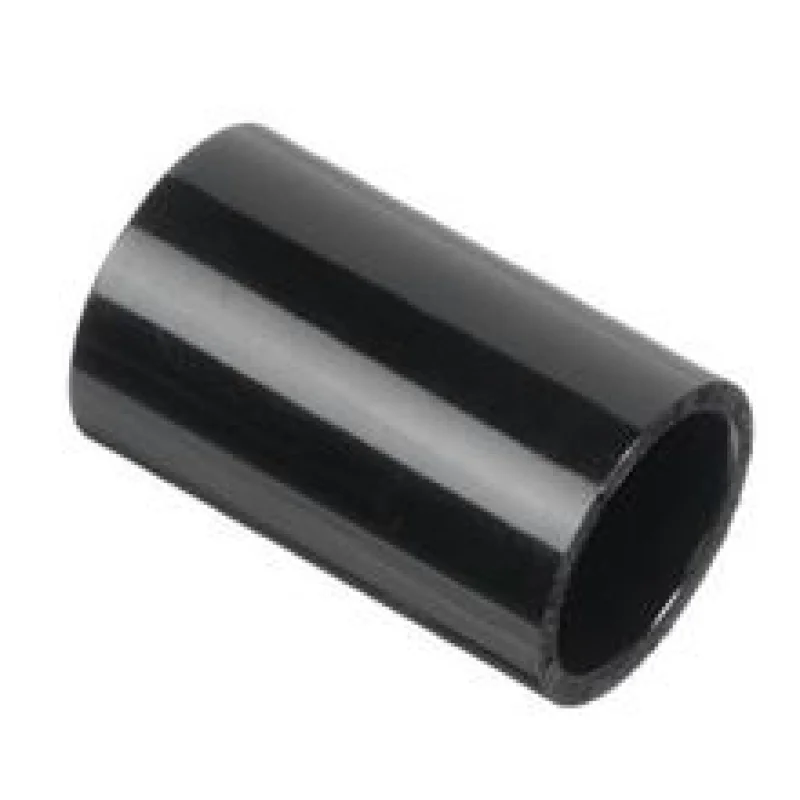 1" Black Sch 40 PVC Coupling - Socket (429-010B)