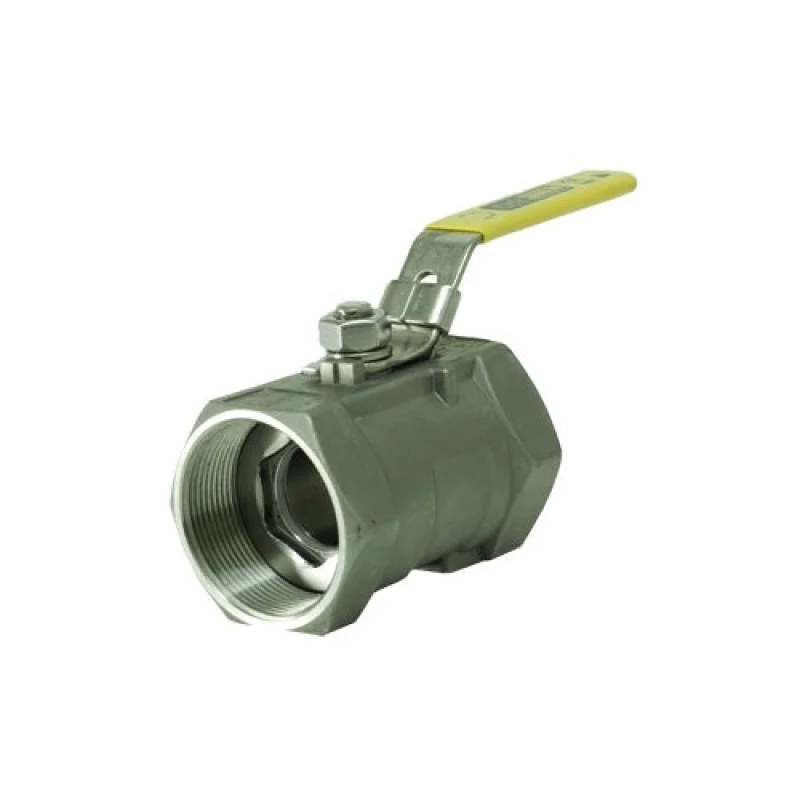 1" Flo-Tite 1 Piece SS Ball Valve - Threaded (T45-SS-TTT-L-025)