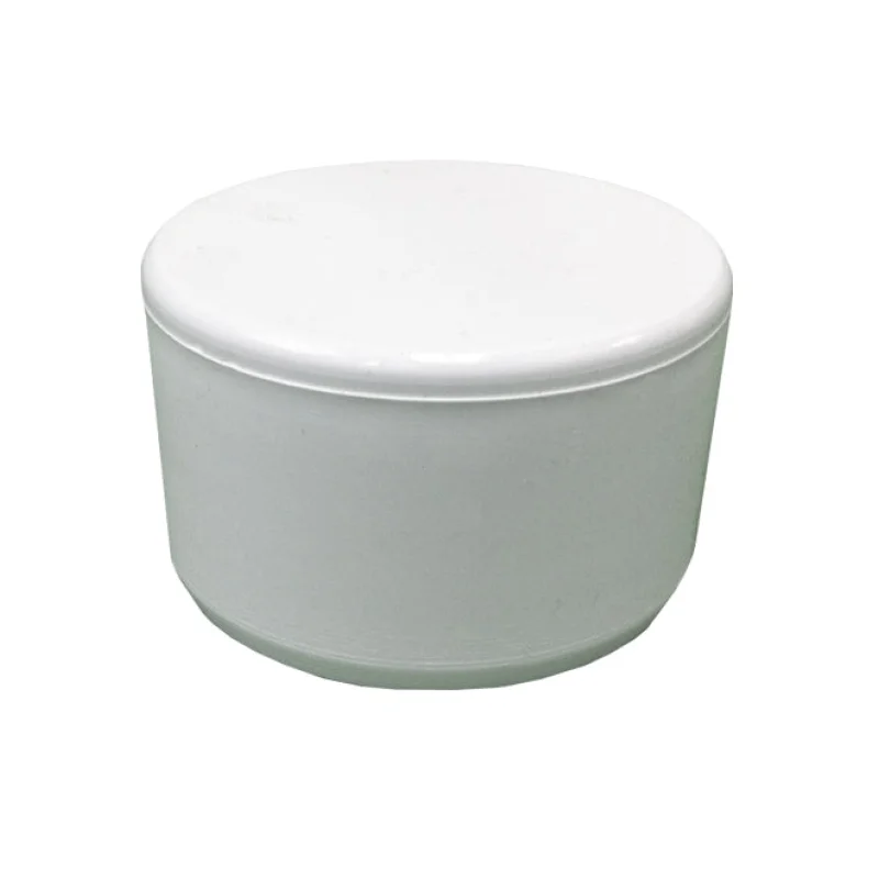 1" PVC End Cap - Furniture Grade