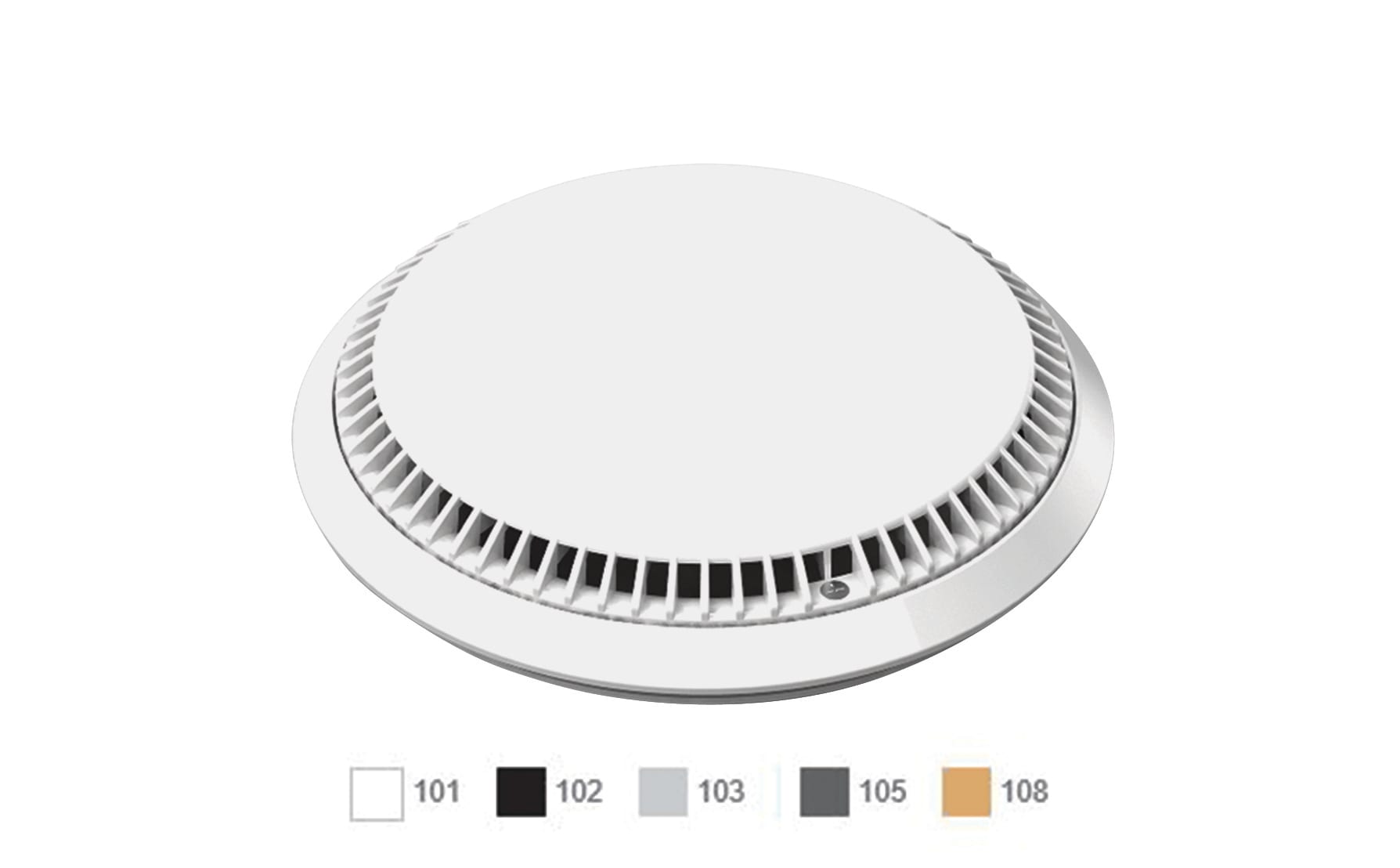 AquaStar 10" Dark Gray Round Anti-Entrapment Suction Outlet Cover