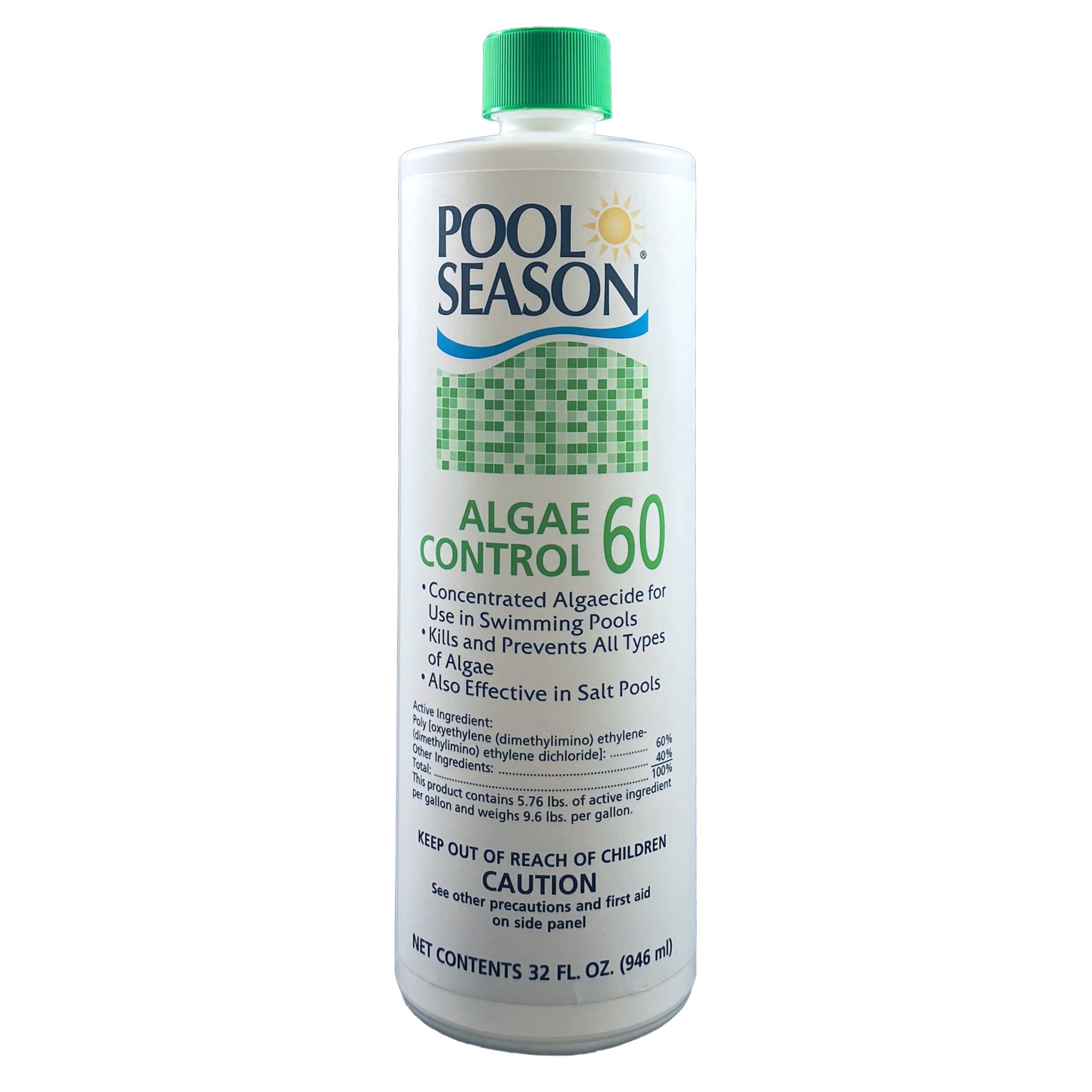 Pool Season 47245960 1qt 32oz Bottle Algae Control 60