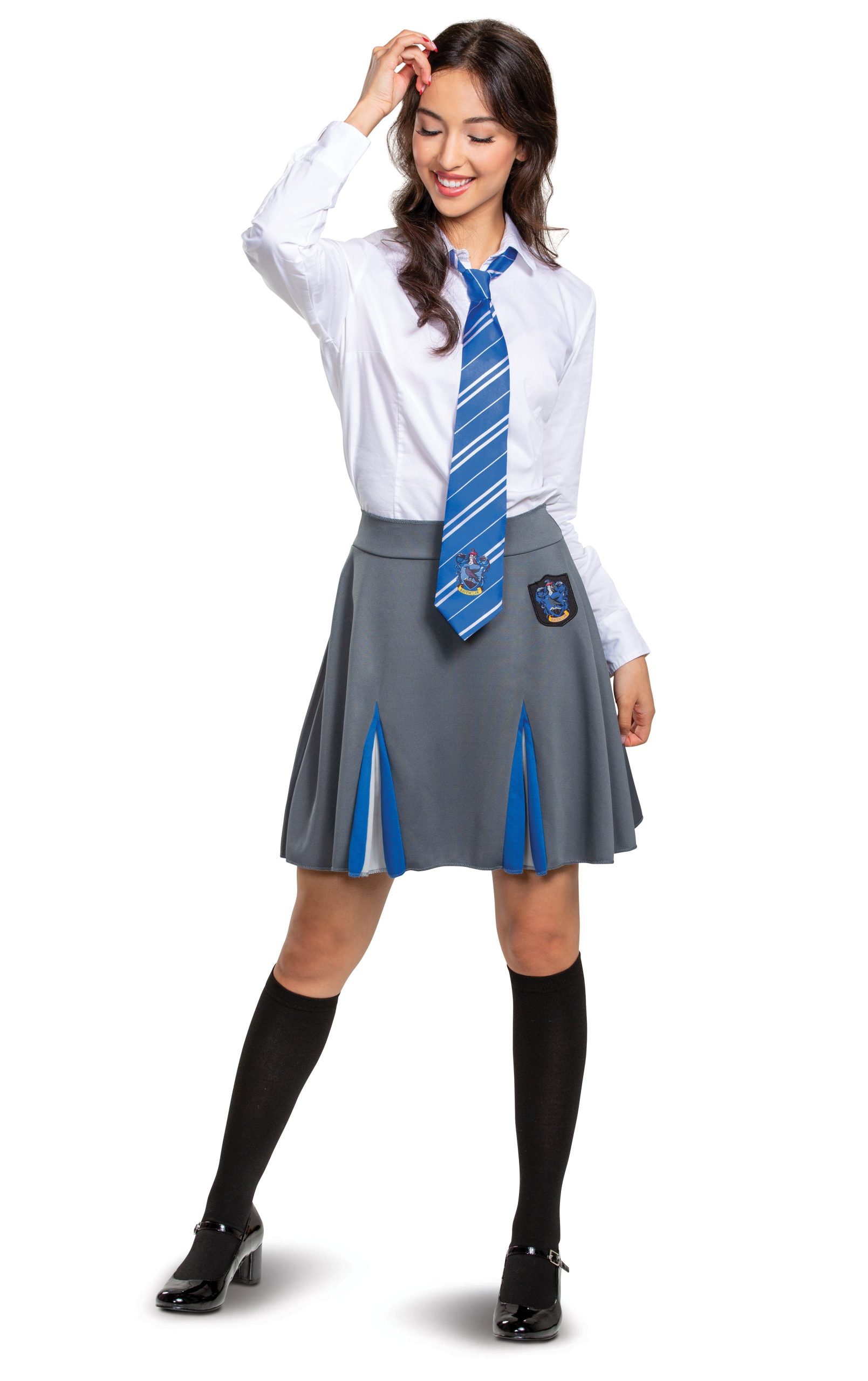 Harry Potter Ravenclaw Skirt Adult Halloween Costume Large 12-14